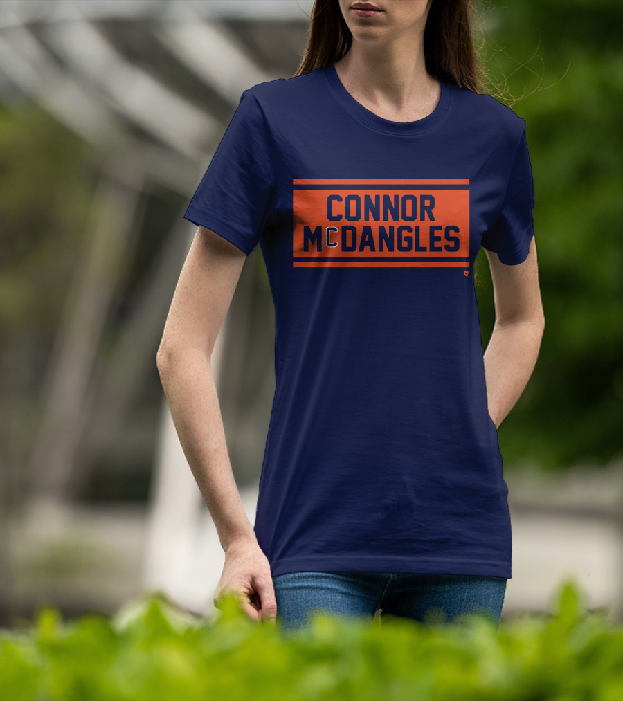 Connor McDavid McDangles Text Block T-Shirt