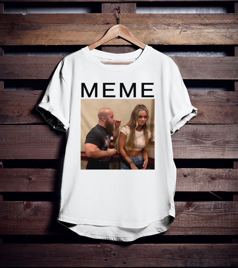 MEME John Silver Bottle Bearded Conversation T-Shirt