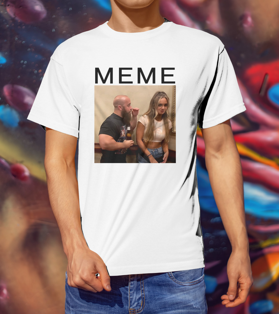 MEME John Silver Bottle Bearded Conversation T-Shirt