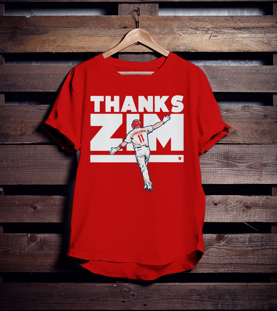 Thanks Zim Ryan Zimmerman 11 T-Shirt