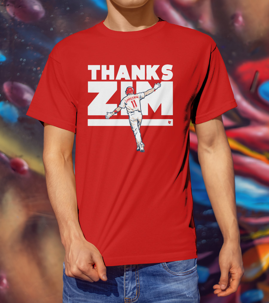 Thanks Zim Ryan Zimmerman 11 T-Shirt