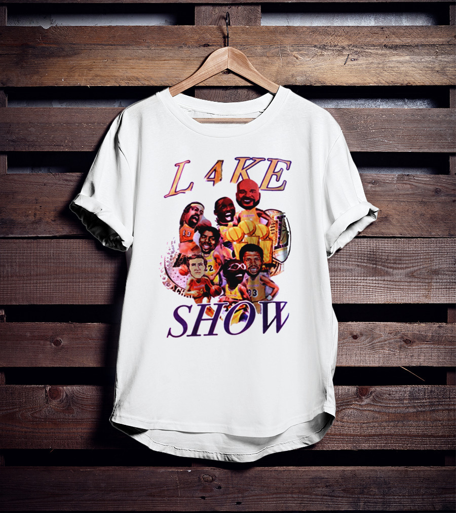 L4KE SHOW LeBron James Laker Legends T-Shirt