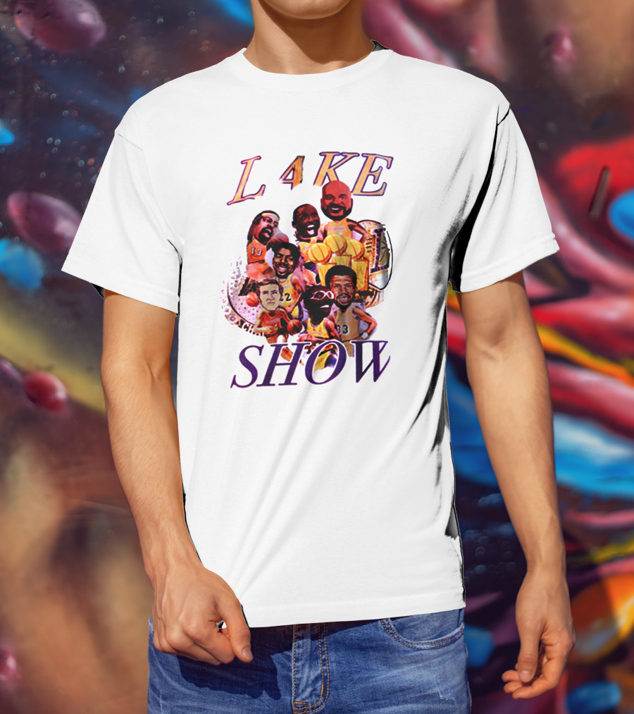 L4KE SHOW LeBron James Laker Legends T-Shirt