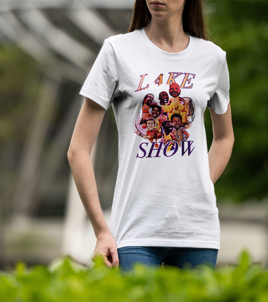 L4KE SHOW LeBron James Laker Legends T-Shirt