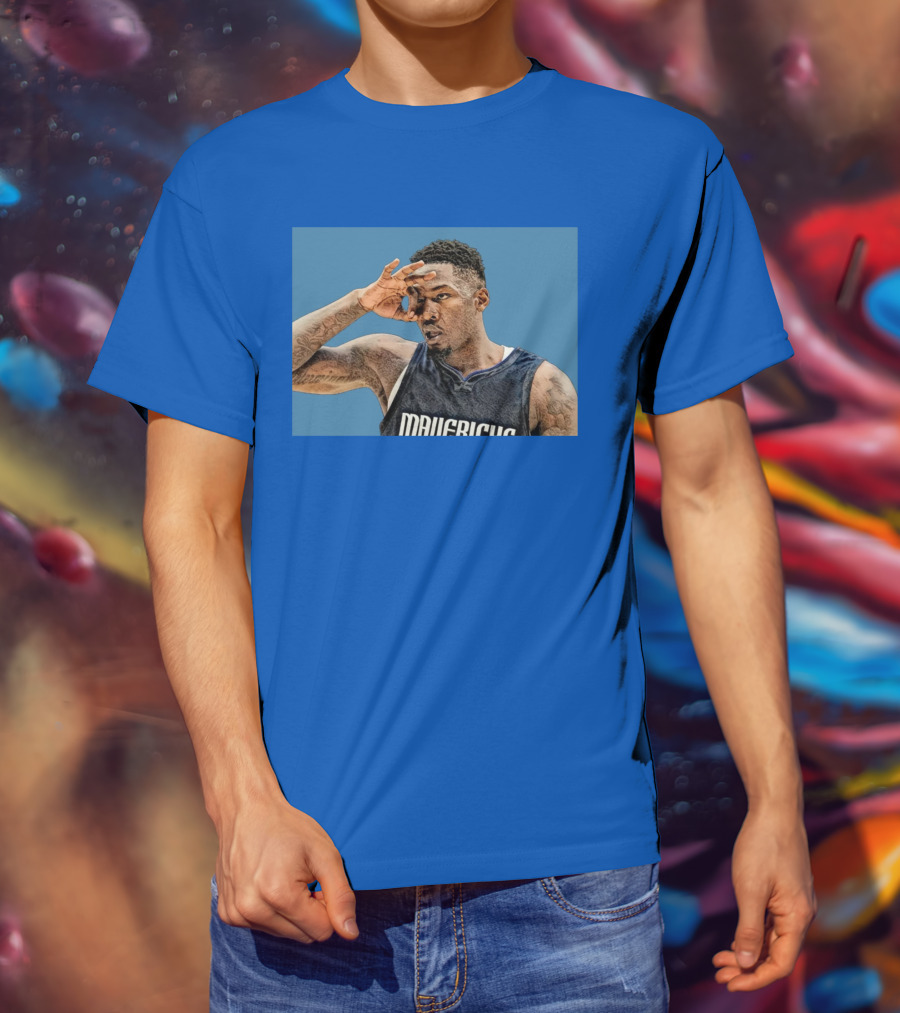Dorian DFS Mavericks Basketball Player Gesture T-Shirt