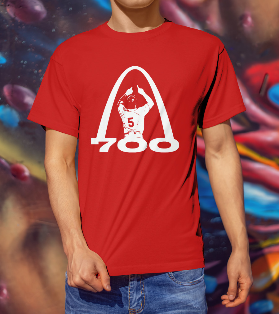 700 Baseball Arch Number 5 T-Shirt
