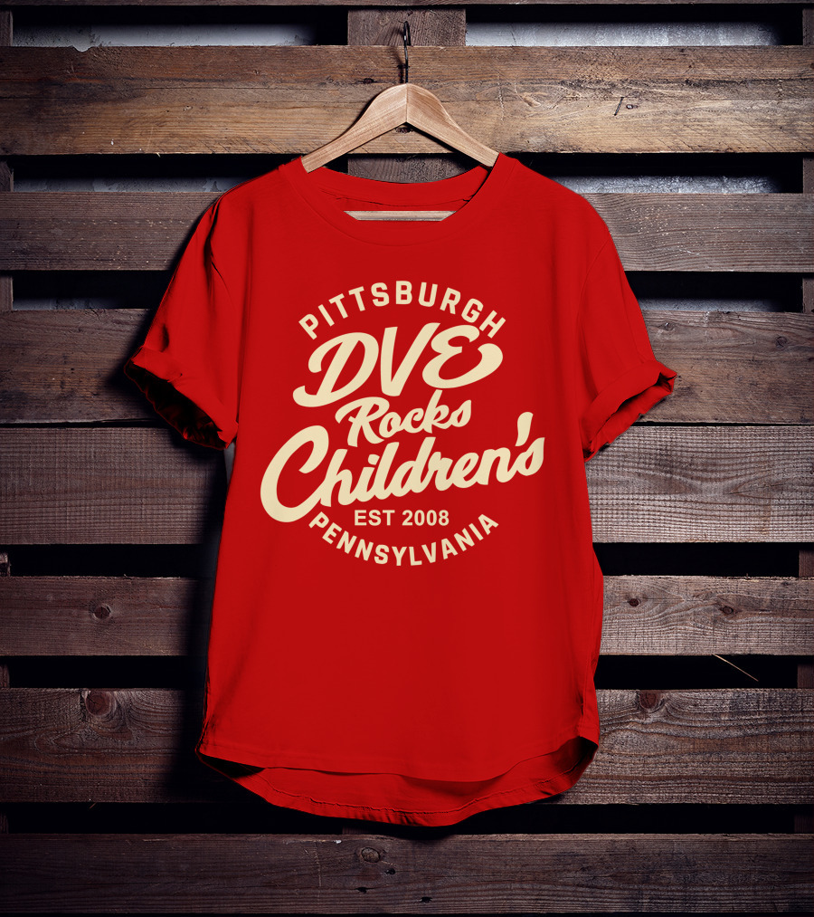 Pittsburgh DVE Rocks Children's Est 2008 Pennsylvania T-Shirt