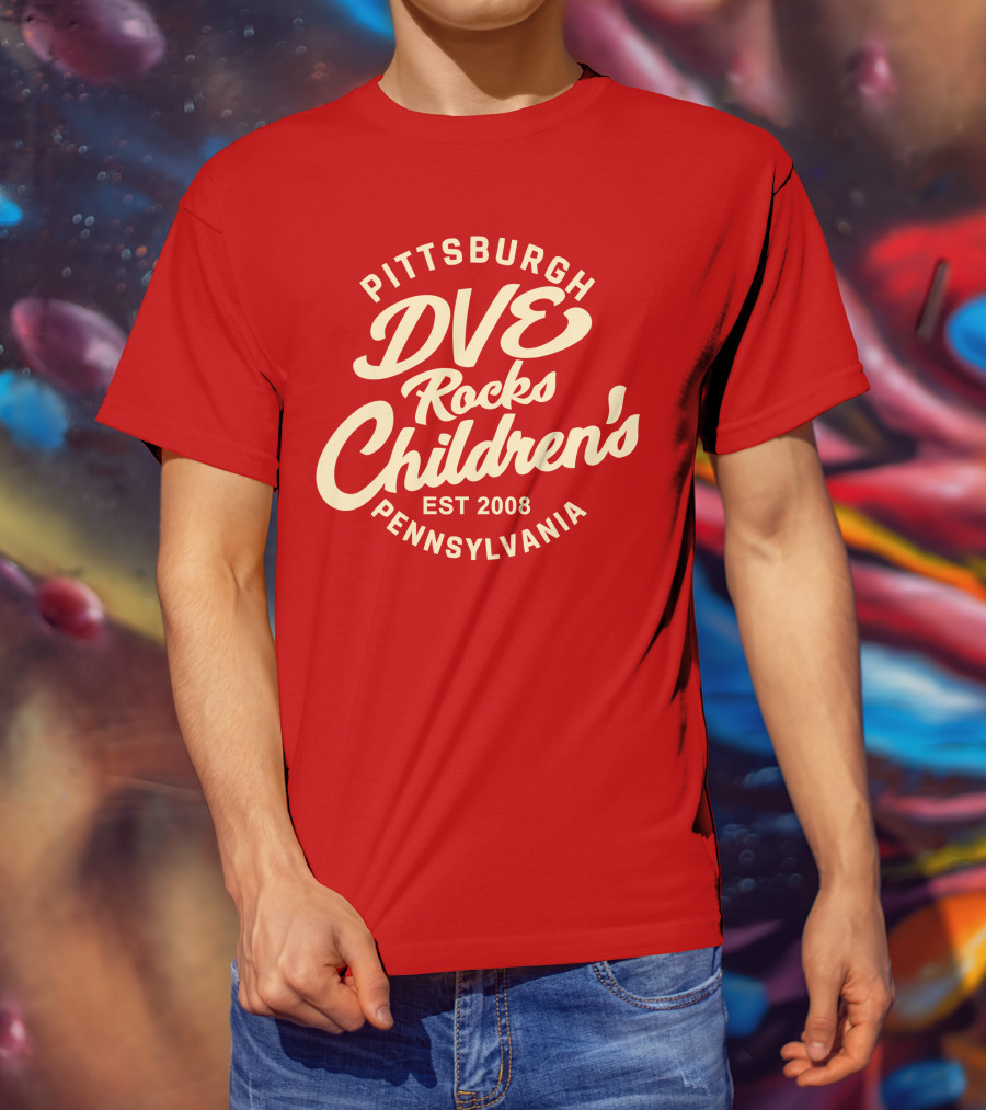 Pittsburgh DVE Rocks Children's Est 2008 Pennsylvania T-Shirt