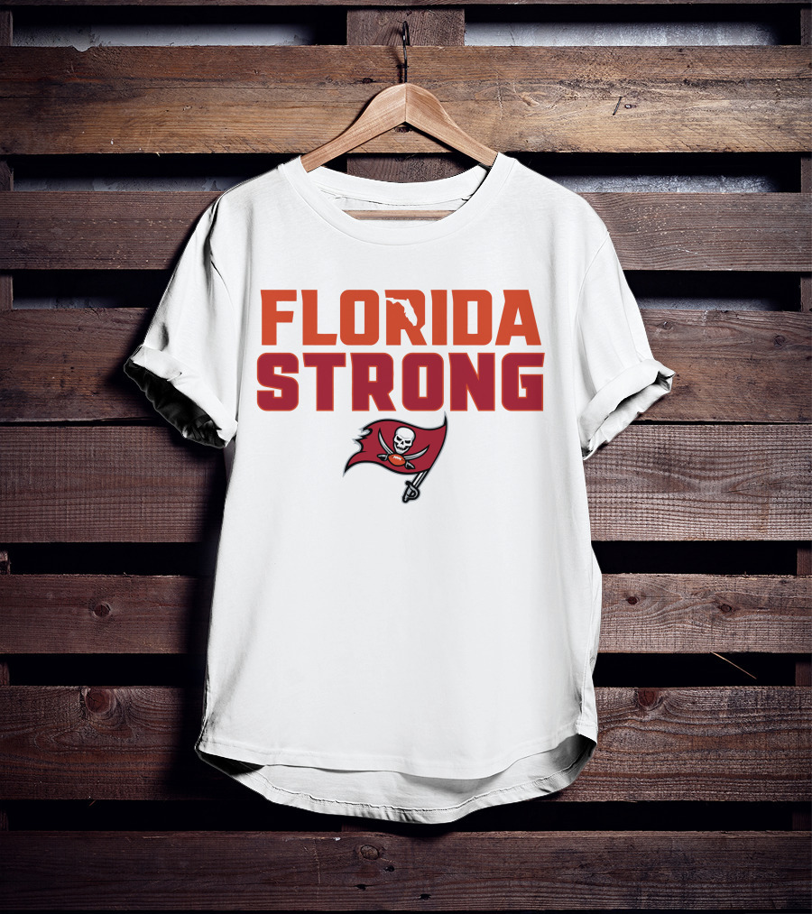 Florida Strong Buccaneers Logo Elements T-Shirt