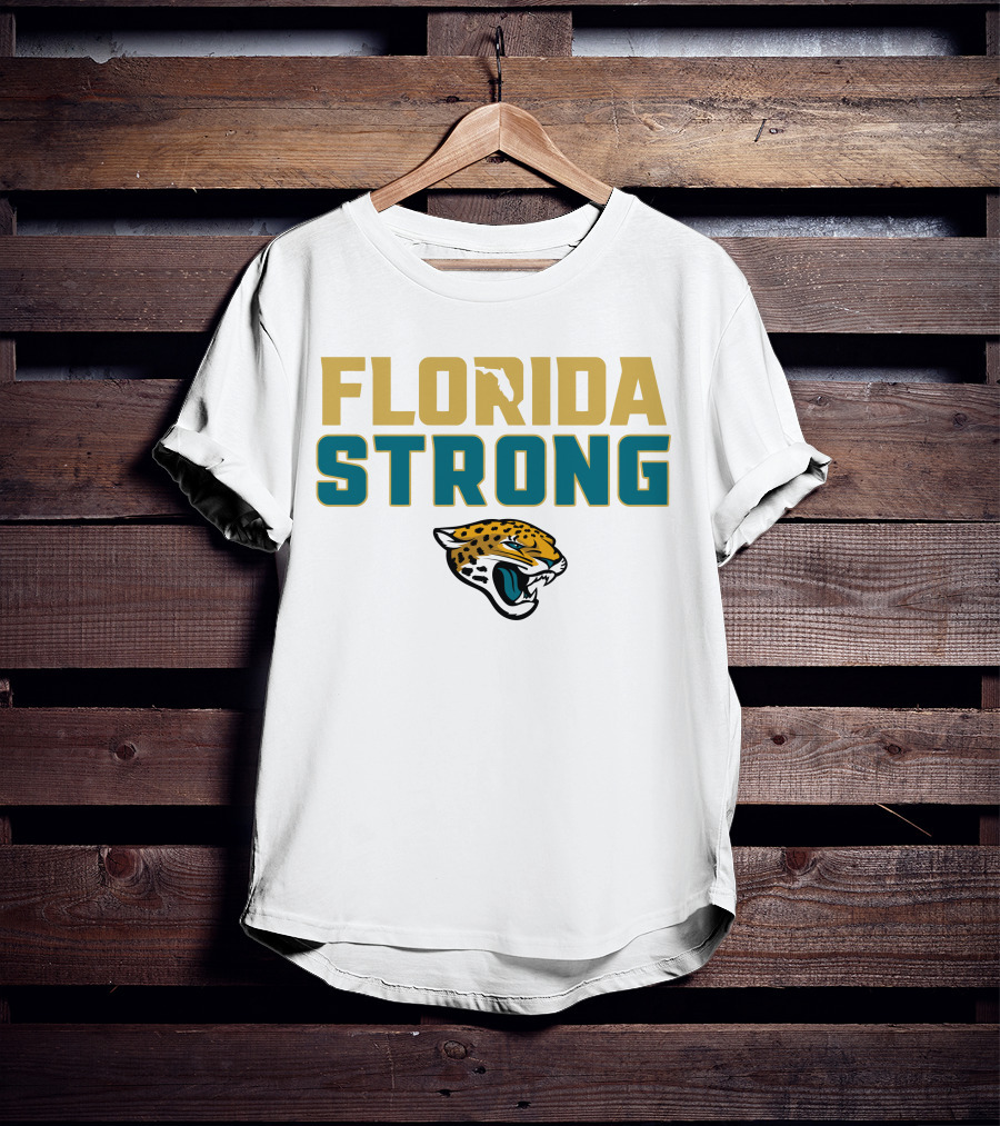 Florida Strong Jacksonville Jaguars Fan Gear T-Shirt