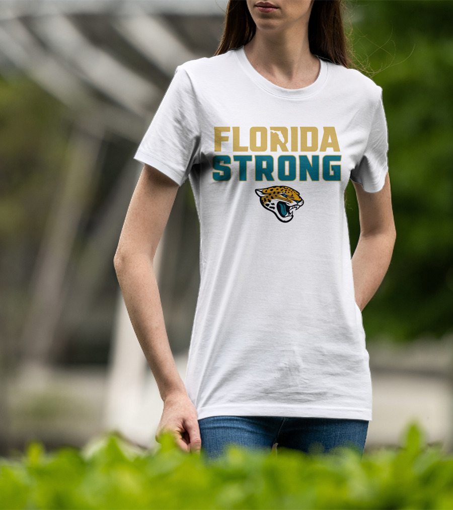 Florida Strong Jacksonville Jaguars Fan Gear T-Shirt