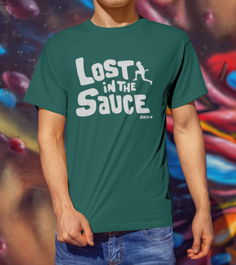 Lost In The Sauce Ahmad Gardner NFLPA T-Shirt