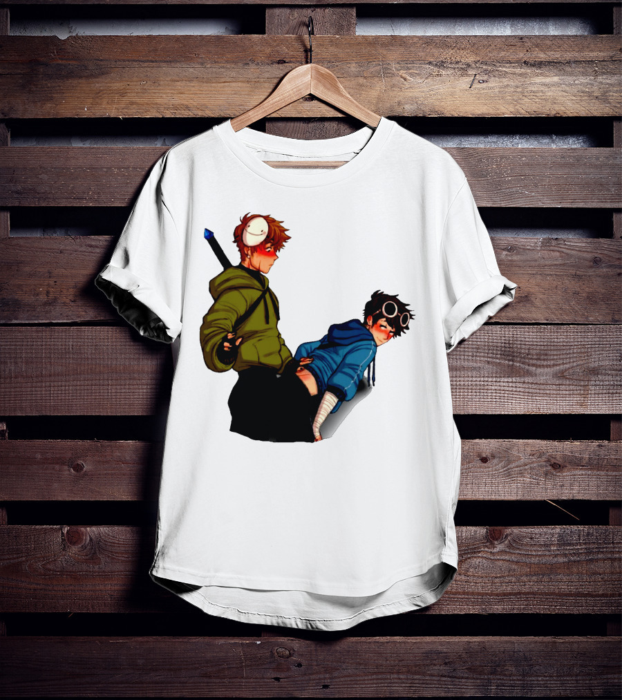 DreamNotFound Fanart Characters Fantasy Hoodie Sword Virtual Goggles T-Shirt