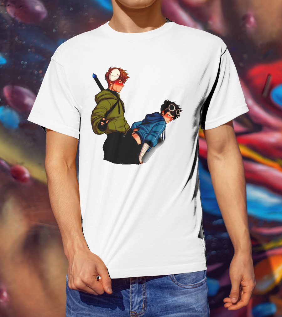 DreamNotFound Fanart Characters Fantasy Hoodie Sword Virtual Goggles T-Shirt