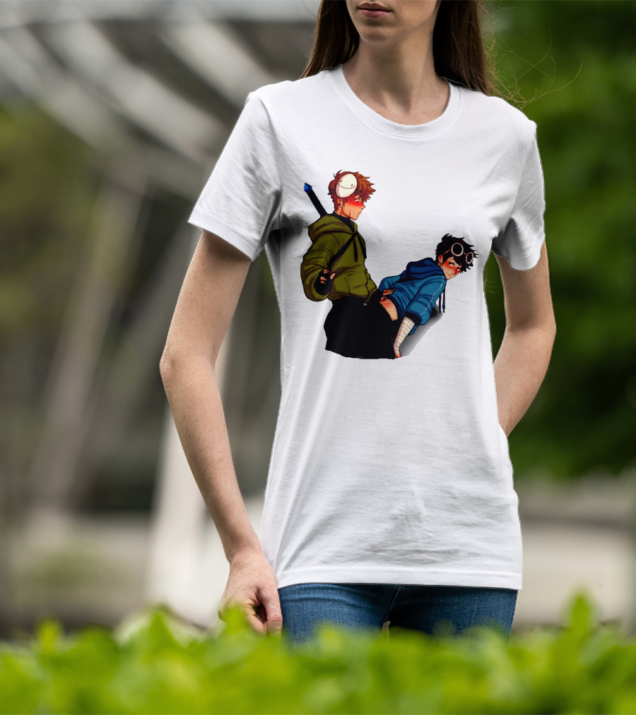 NSFW DNF Dream Team Blushing Character T-Shirt