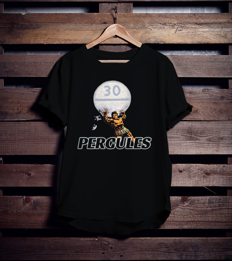 PERCULES Strongman Lifting 30 Pill T-Shirt
