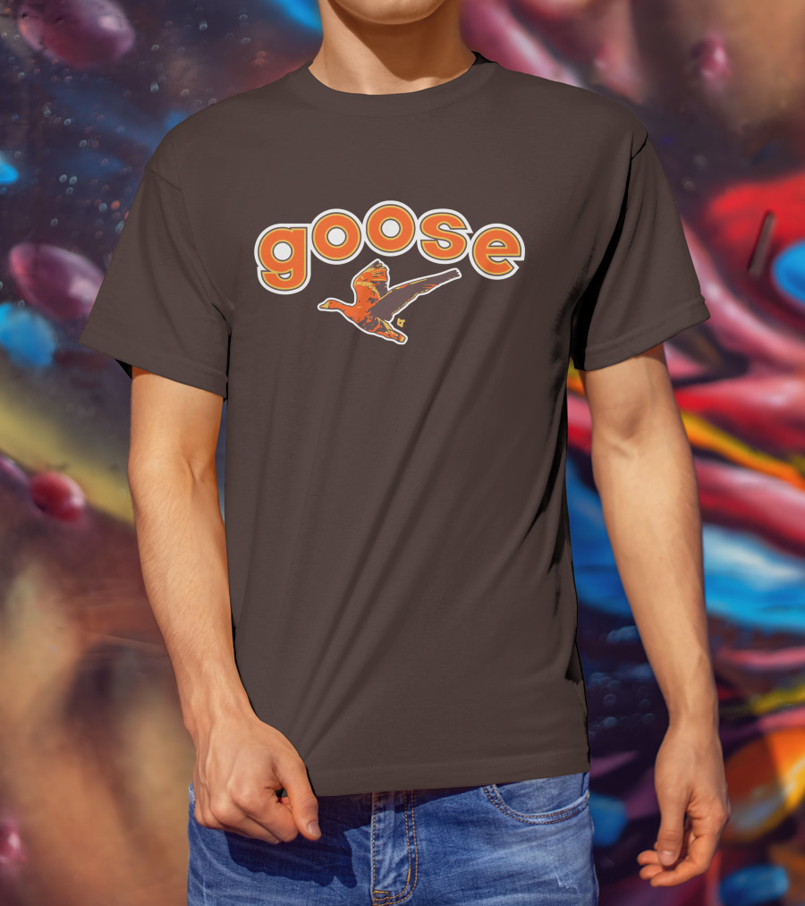 Goose Padres Brown And Orange T-Shirt