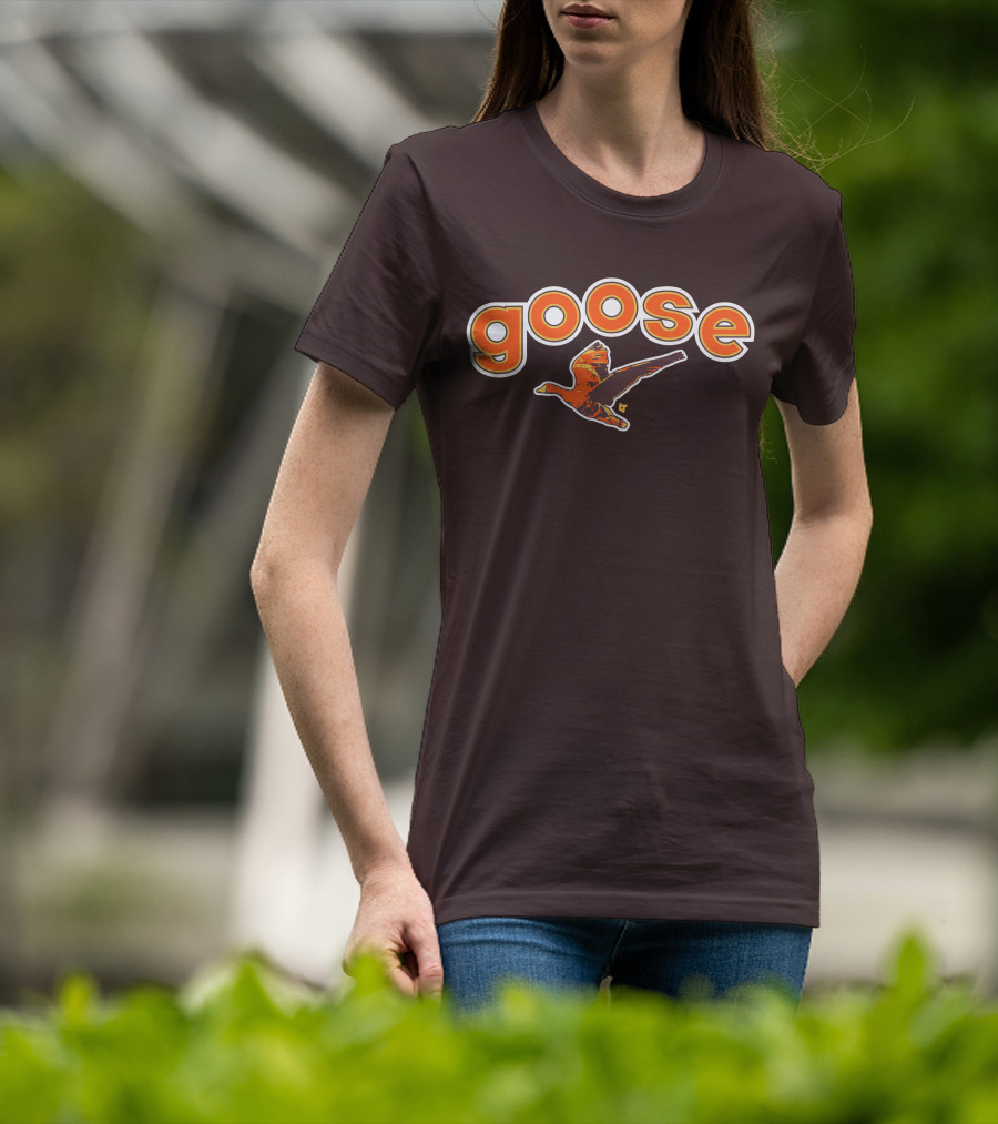 Goose Padres Brown And Orange T-Shirt