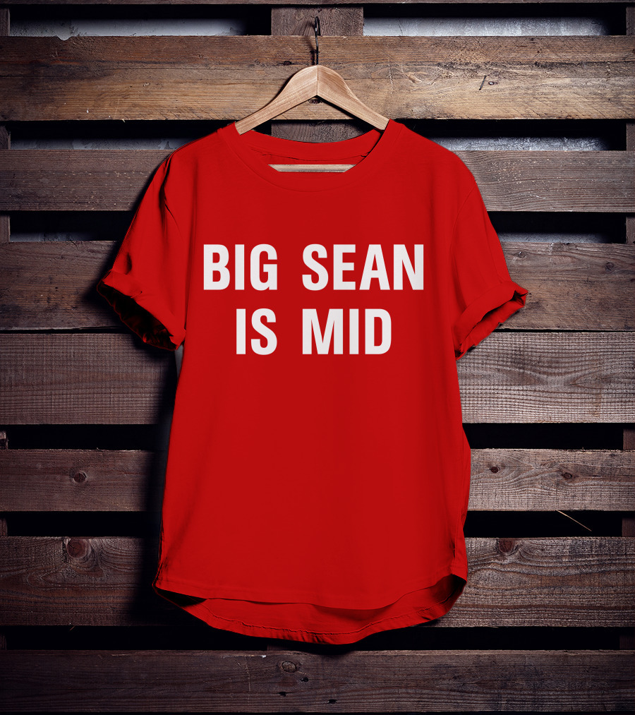 Big Sean Is Mid Statement In T-Shirt