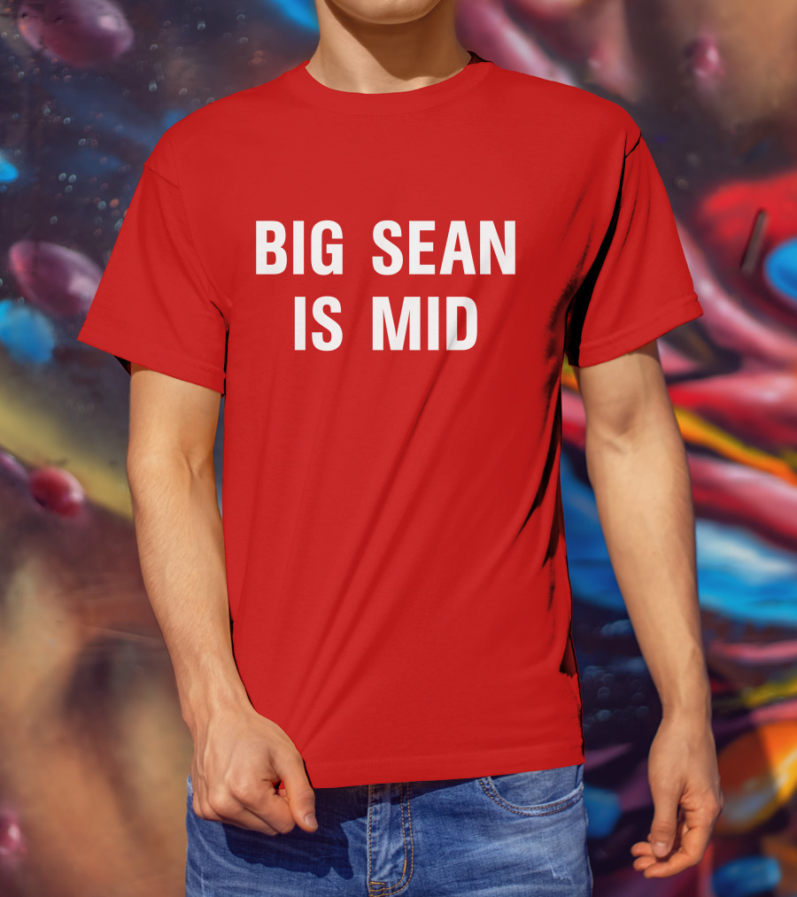 Big Sean Is Mid Statement In T-Shirt