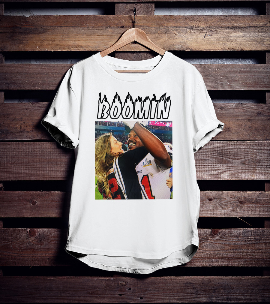 Boomin Antonio Brown Gisele NFL T-Shirt