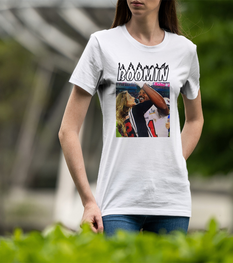 Boomin Antonio Brown Gisele NFL T-Shirt