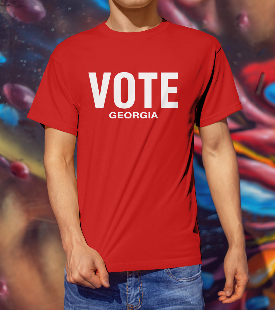 Vote Georgia Red T-Shirt