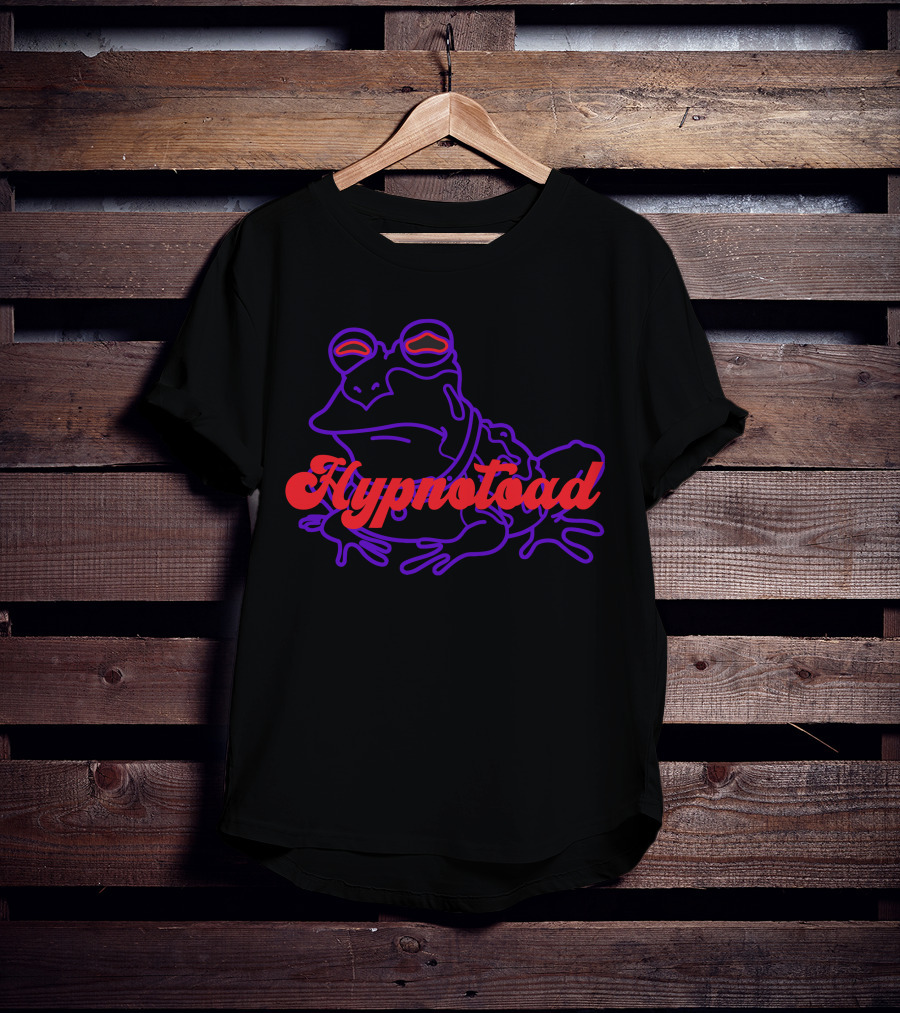 Frogs Hypnotoad Sonny Dykes Neon T-Shirt
