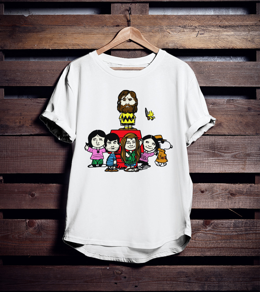 Charlie Manson And Spooky Peanuts T-Shirt