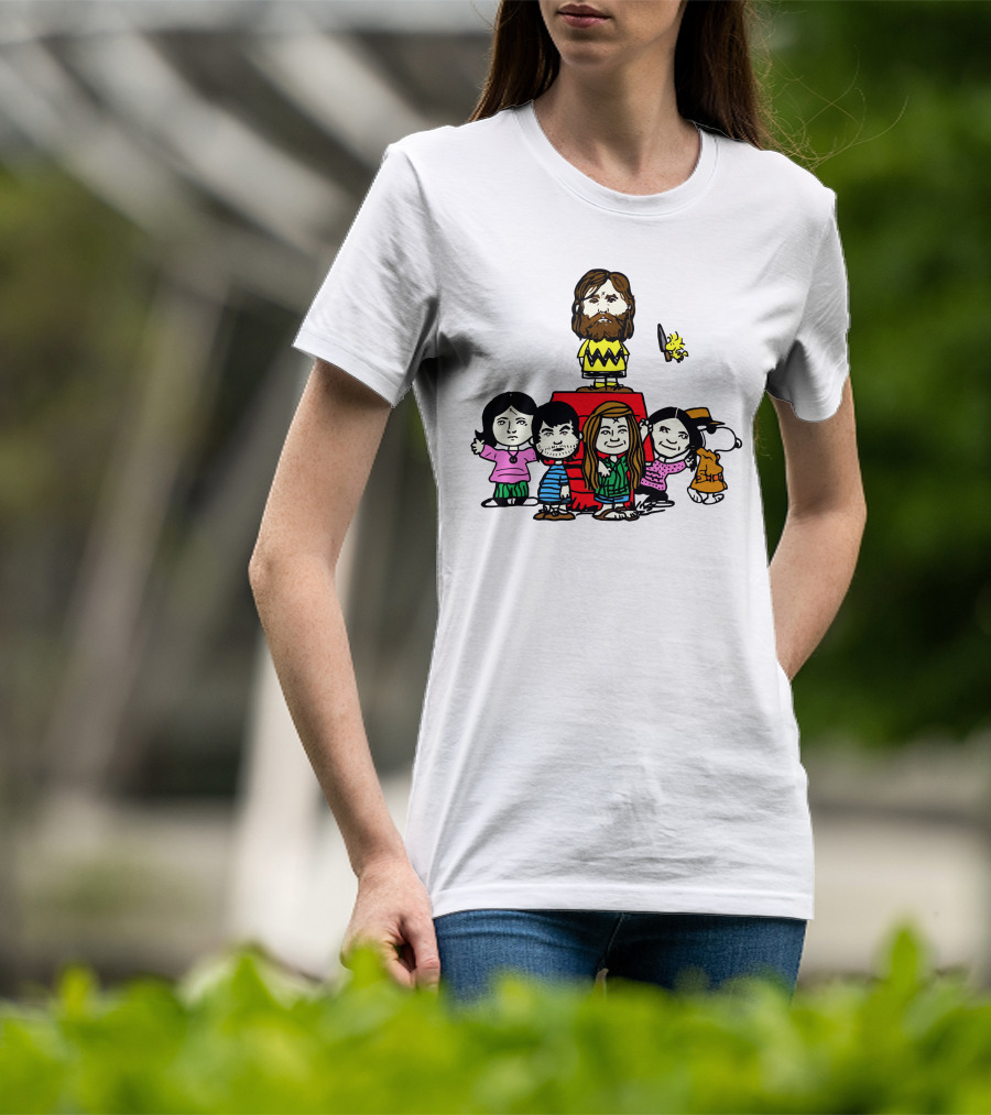 Charlie Manson And Spooky Peanuts T-Shirt