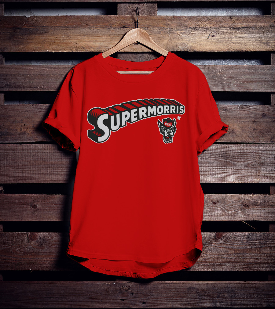 NC State Football Supermorris Wolfpack T-Shirt