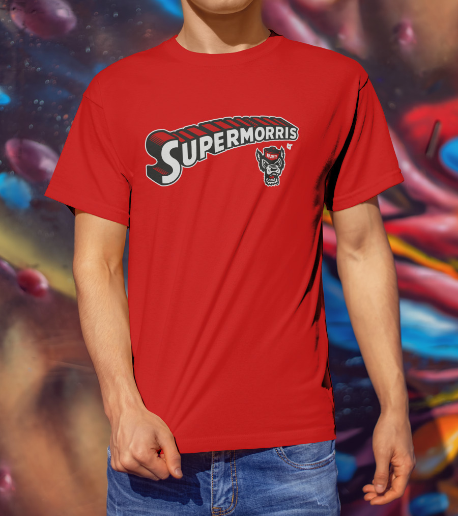 NC State Football Supermorris Wolfpack T-Shirt