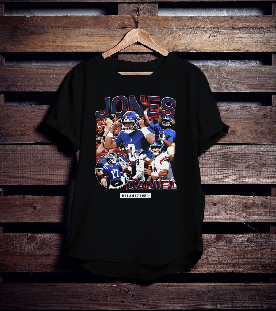 Daniel Jones Dreamathon Football Highlights T-Shirt