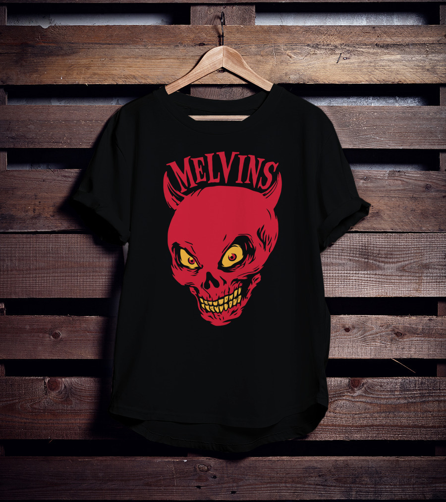 Melvins Red Devil Skull T-Shirt