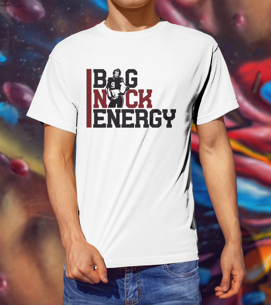Big Nick Energy Nick Muse Football Number 9 Player T-Shirt