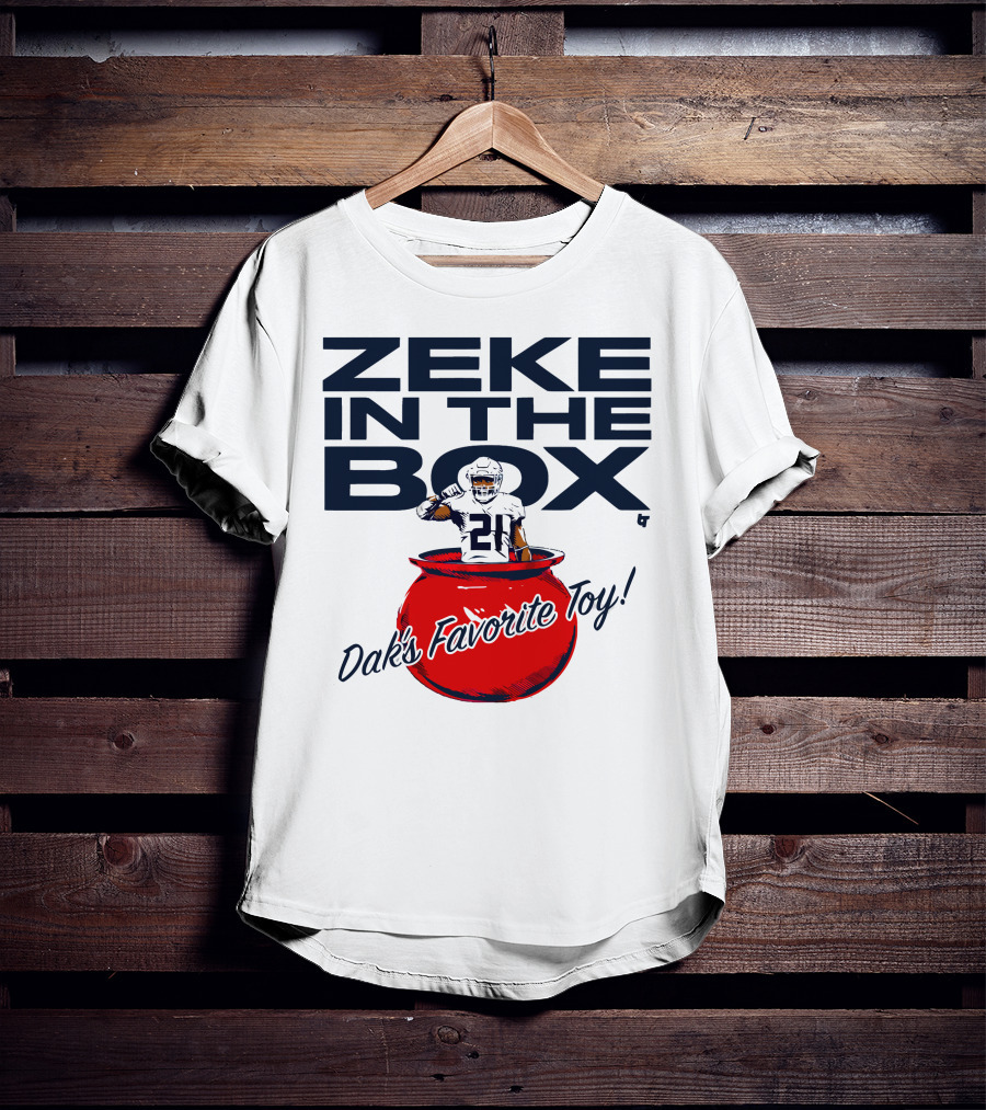 ZEKE IN THE BOX Dak's Favorite Toy T-Shirt