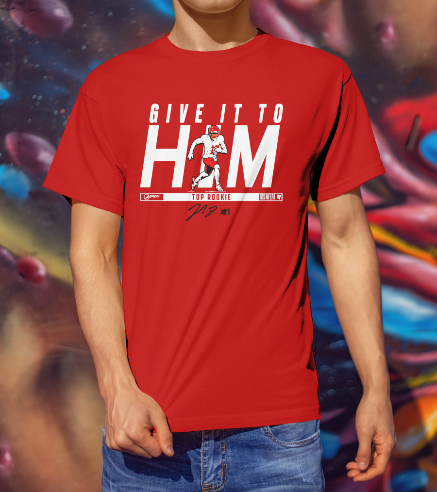 Give It To Him Top Rookie NFLPA Pepsi T-Shirt