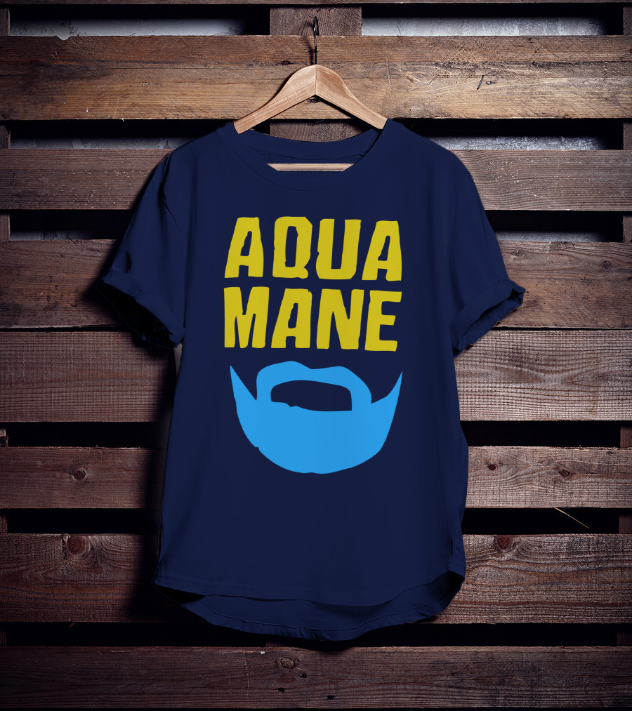 Aqua Mane Steven Adams Beard T-Shirt