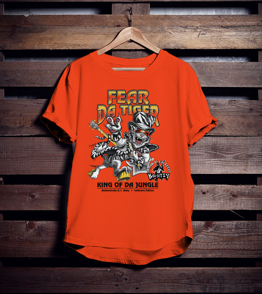 Fear Da Tiger King Of Da Jungle Bootsy Collectors Edition T-Shirt