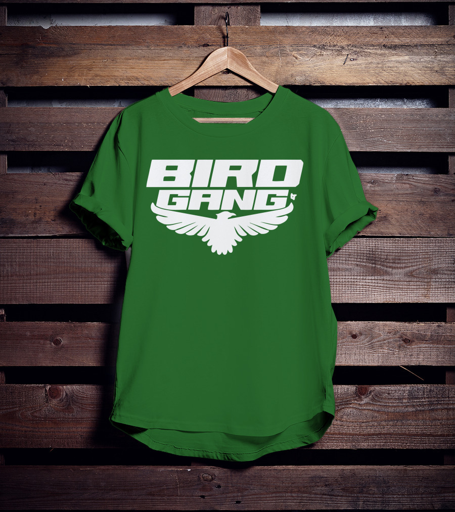 Bird Gang Eagles Wing Emblem T-Shirt