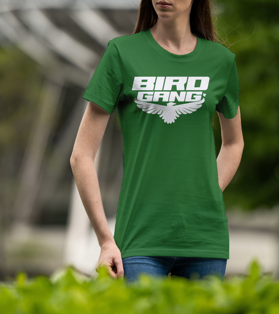 Bird Gang Eagles Wing Emblem T-Shirt