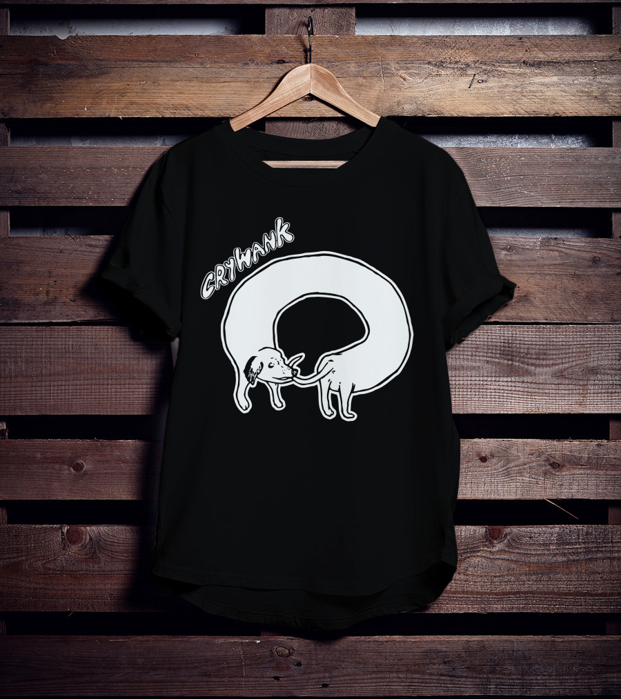 Crywank Endless Dog Loop T-Shirt