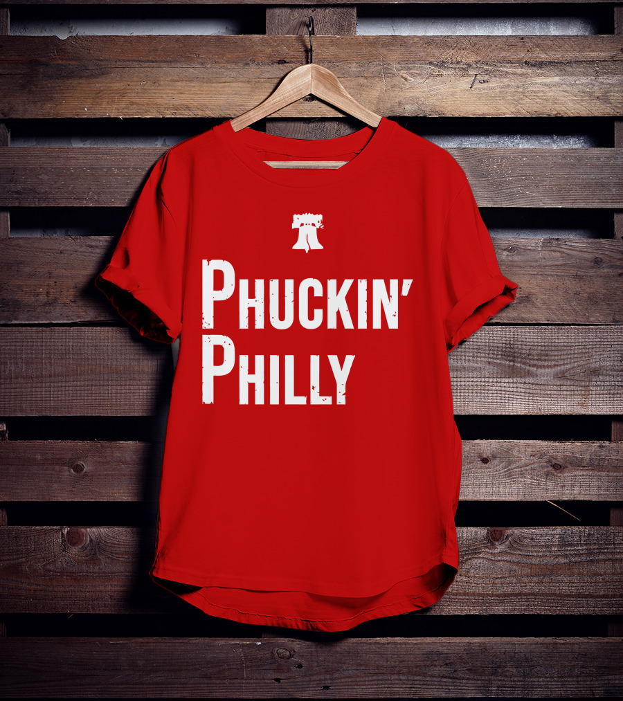 Phuckin Philly Liberty Bell Red T-Shirt