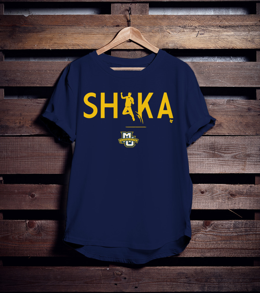 Marquette Basketball Shaka MU T-Shirt