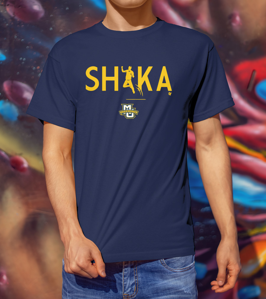 Marquette Basketball Shaka MU T-Shirt