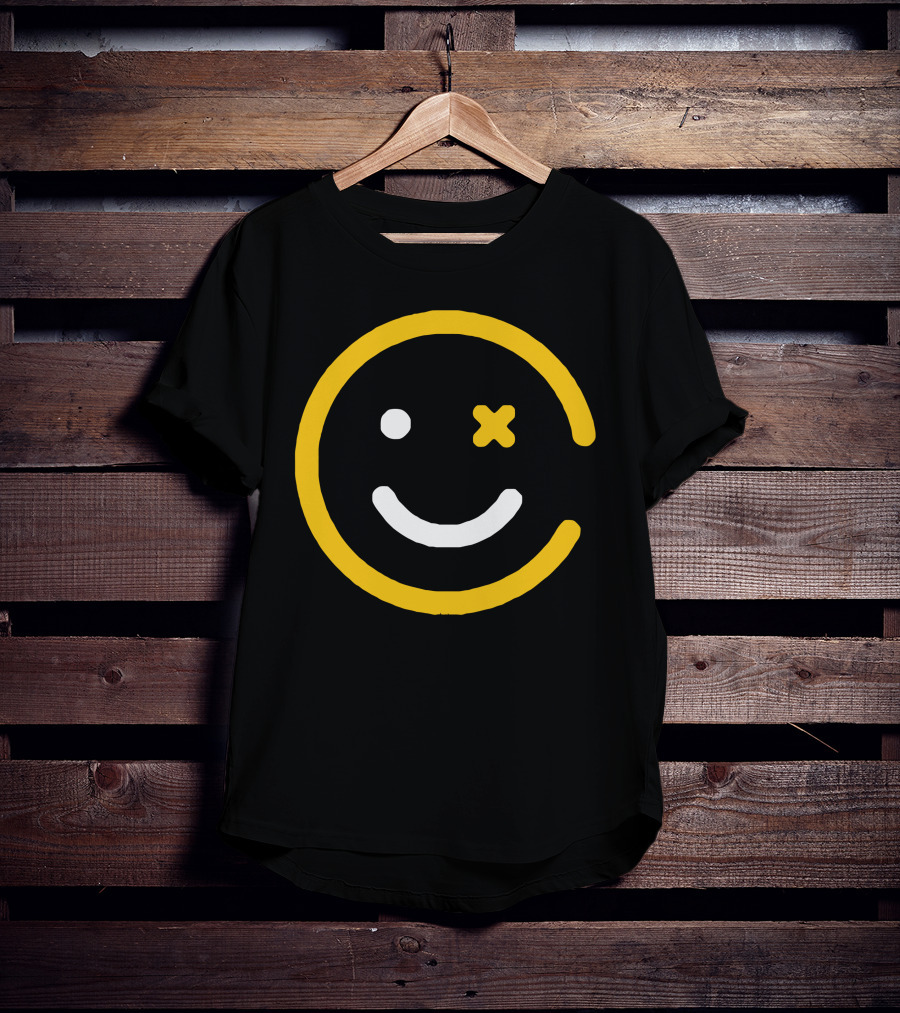 Happy Punch Winking Face Emoji T-Shirt