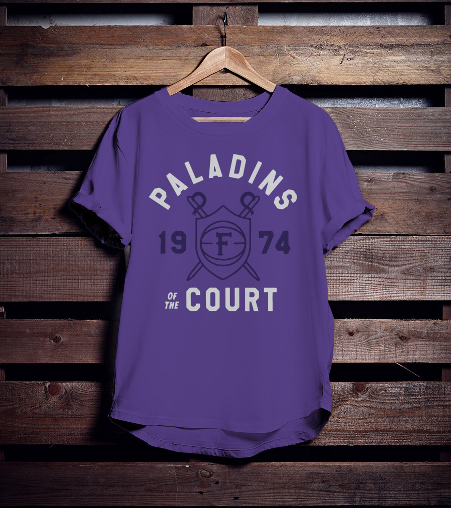 Paladins Of The Court 1974 F Shield Emblem T-Shirt