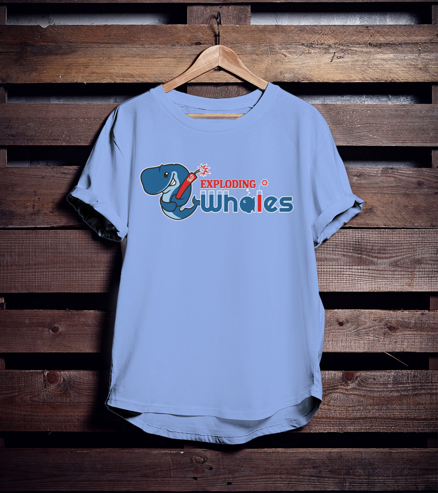 Eugene Emeralds Exploding Whales T-Shirt