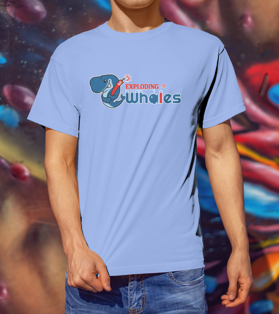 Eugene Emeralds Exploding Whales T-Shirt