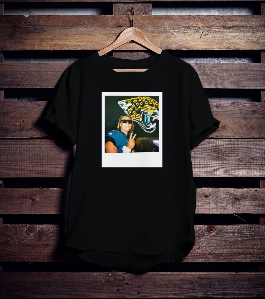 Trevor Lawrence Steezy Trev Jacksonville Jaguars Profile Picture T-Shirt